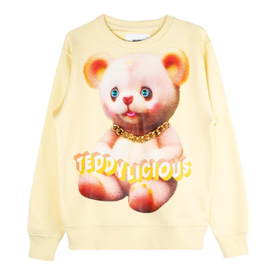 Sweatshirt "Teddylicious" - lemon