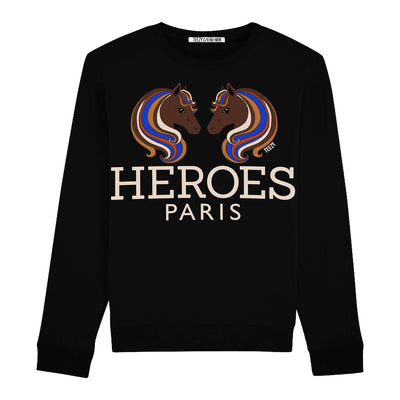 Sweatshirt "TZ Heroes Paris" - black