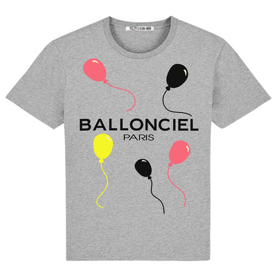 T-Shirt "TZ Ballc" - heather grey