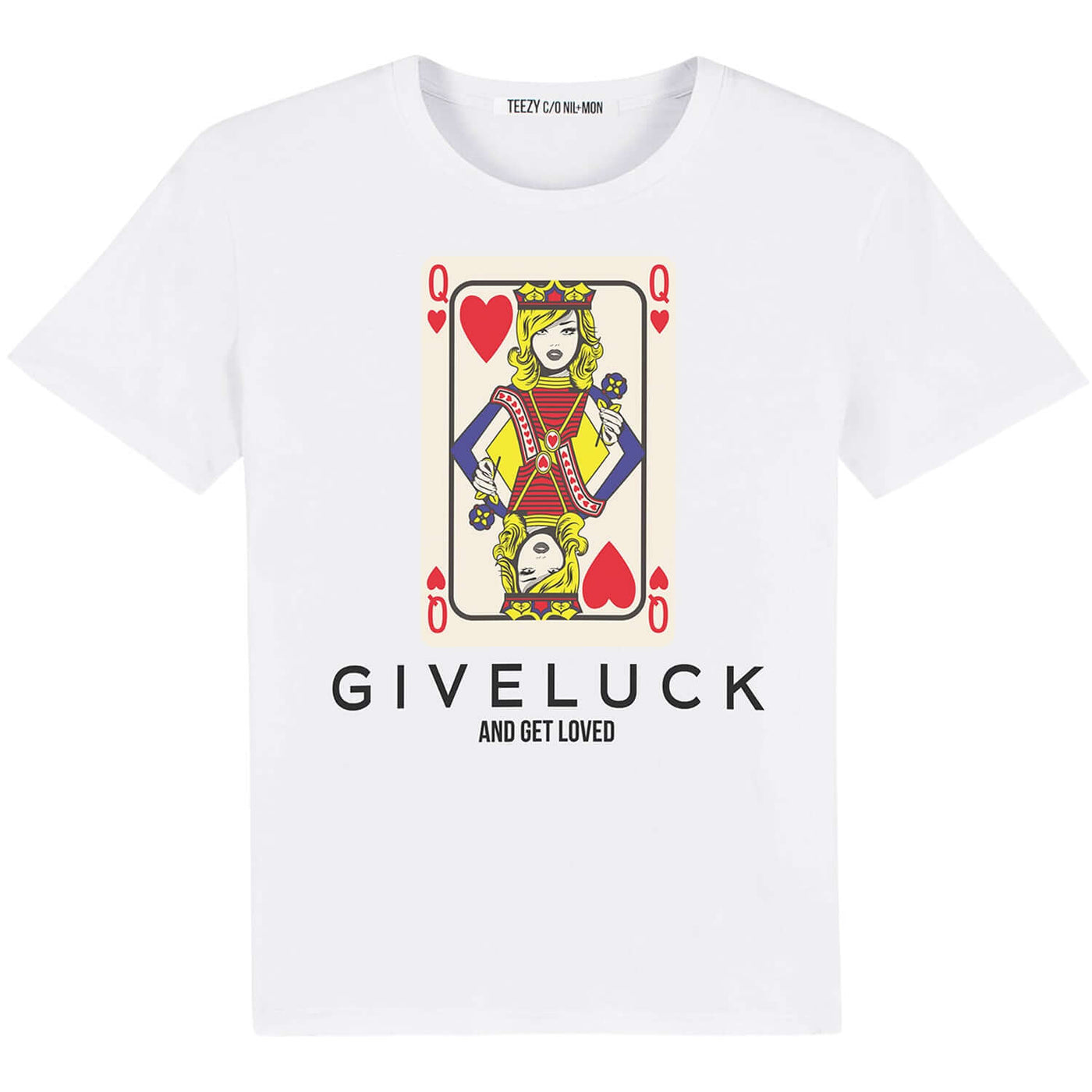 T-Shirt "TZ Giveluck GL" - white