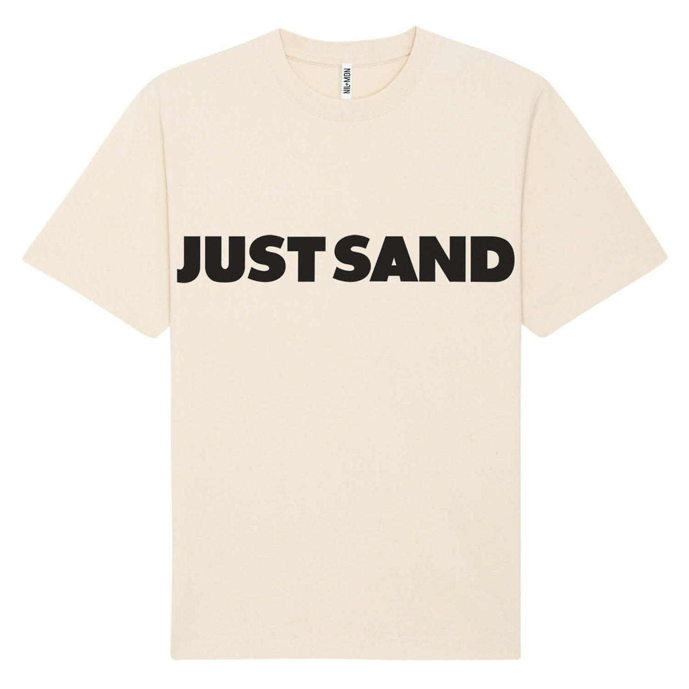 XXL Beach Shirt "Just Sand" - creme