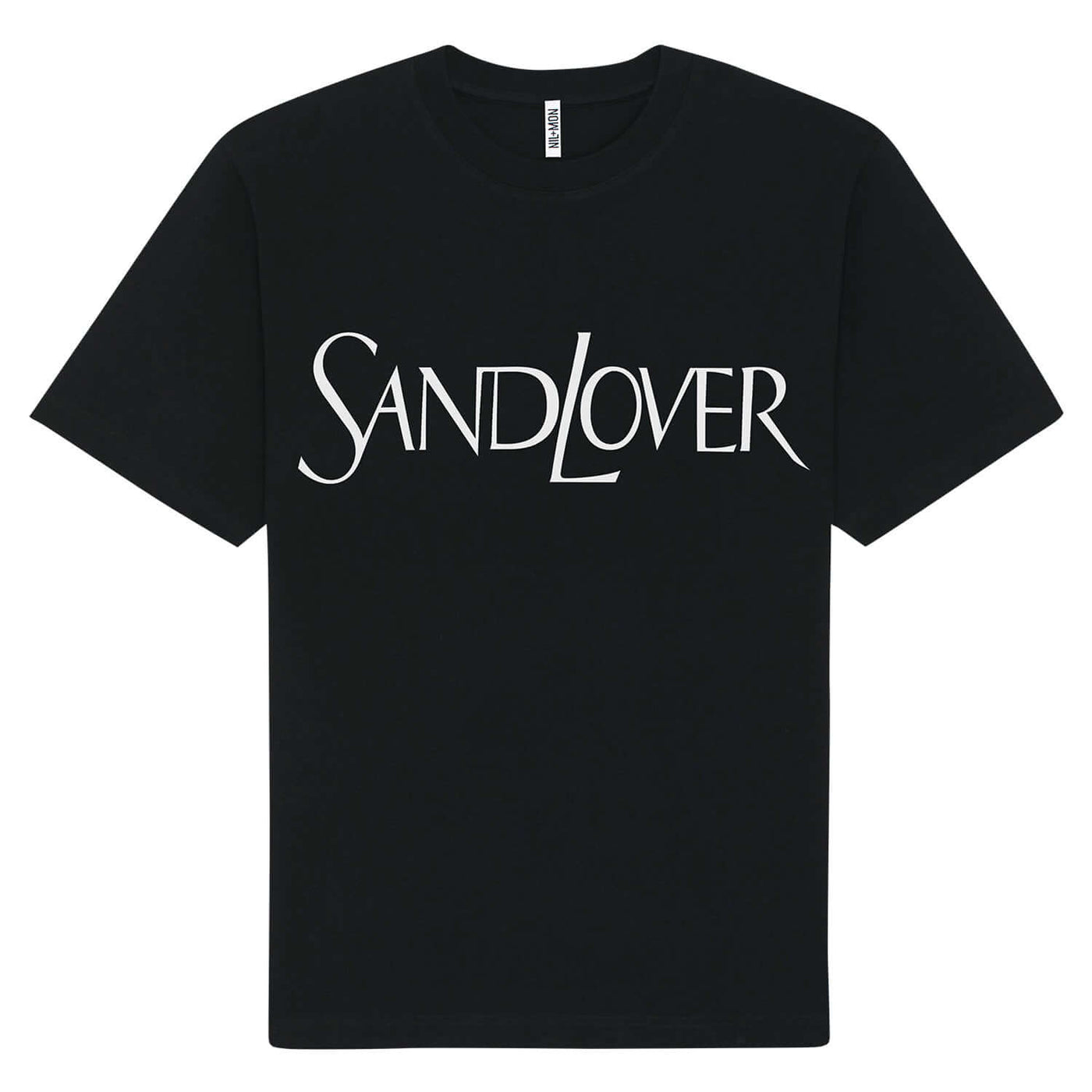 XXL Beach Shirt "Sandlover" - black