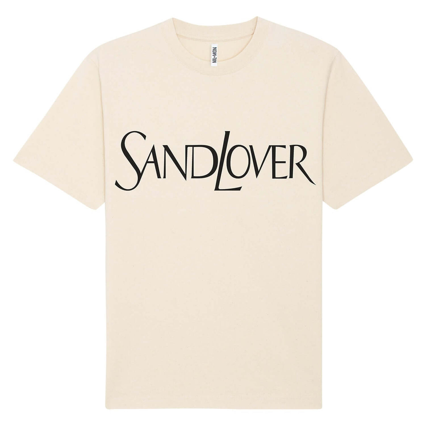 XXL Beach Shirt "Sandlover" - creme