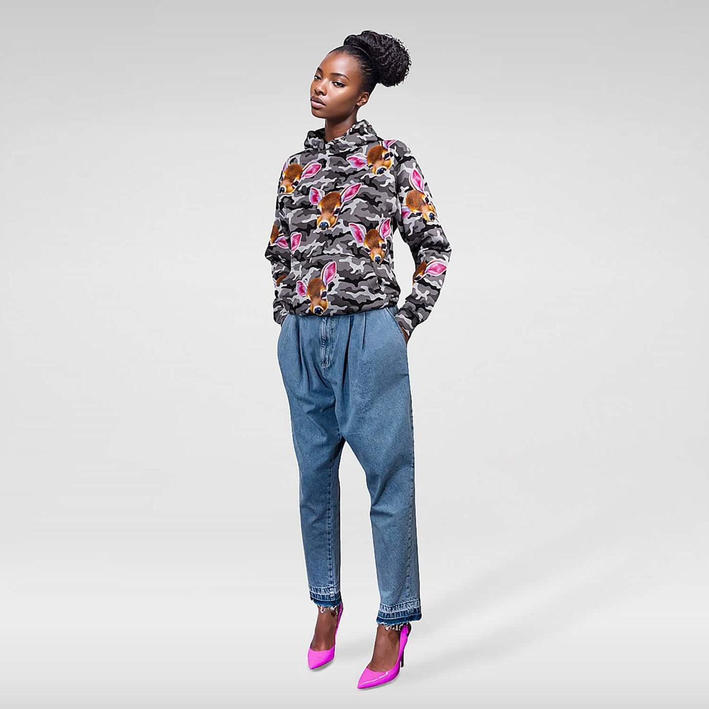 NIL+MON Hoodie "Little Bambi"