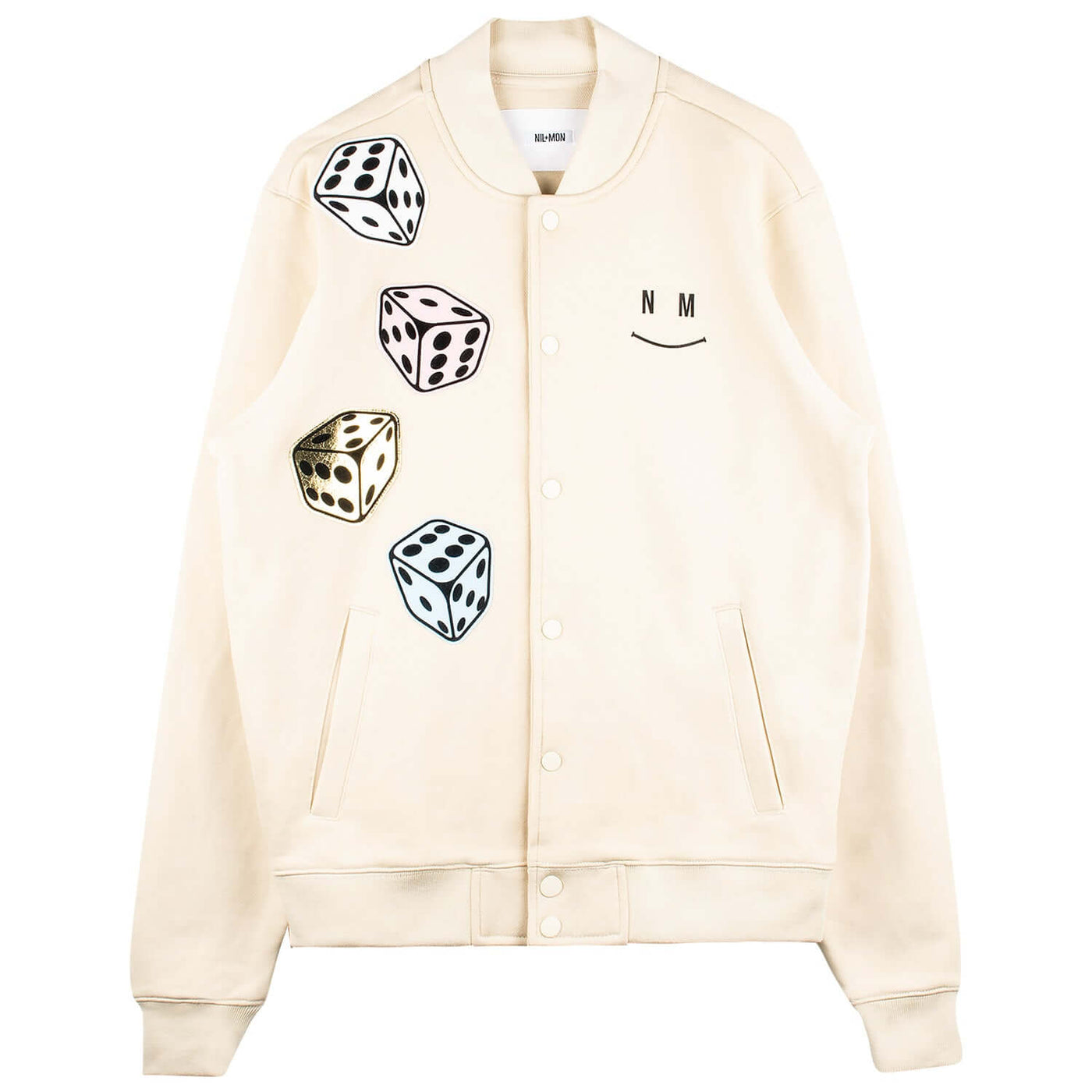 College Jacket "Dice" - creme