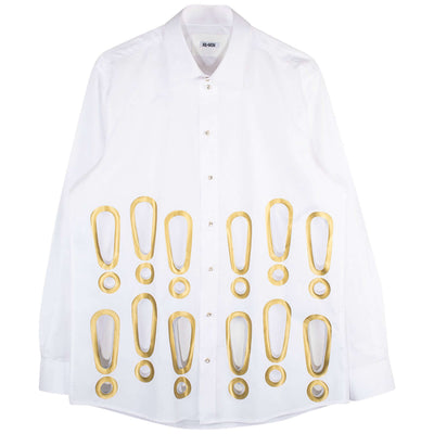 Shirt "Golden Bang" - white