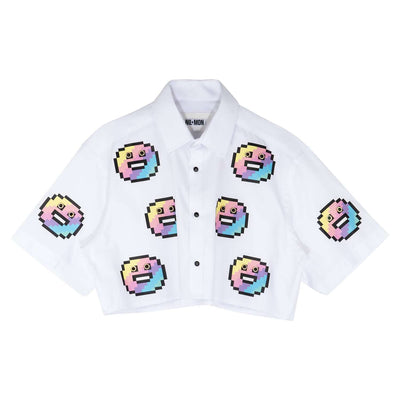 Crop Shirt "Pixel Party"