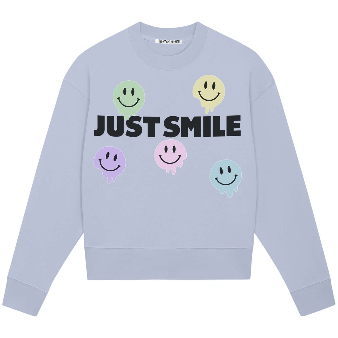 NIL+MON Crop Sweatshirt "TZ Smile"