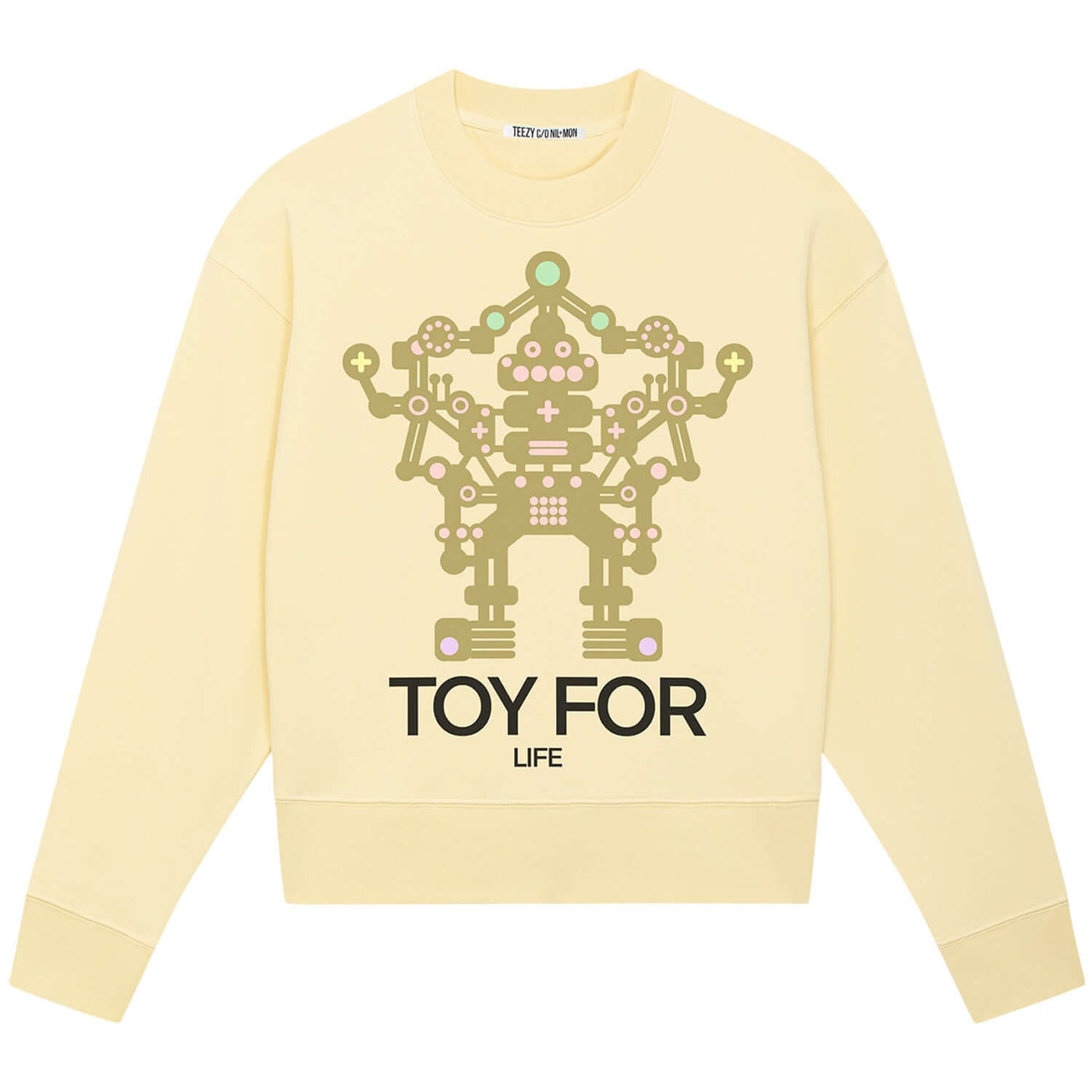 NIL+MON Crop Sweatshirt "TZ Toy"