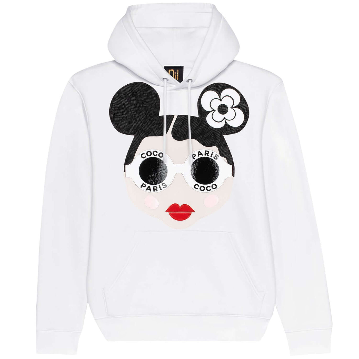 Hoodie "Coco" - white