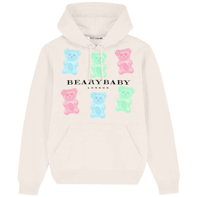 Hoodie "TZ Beary" - creme