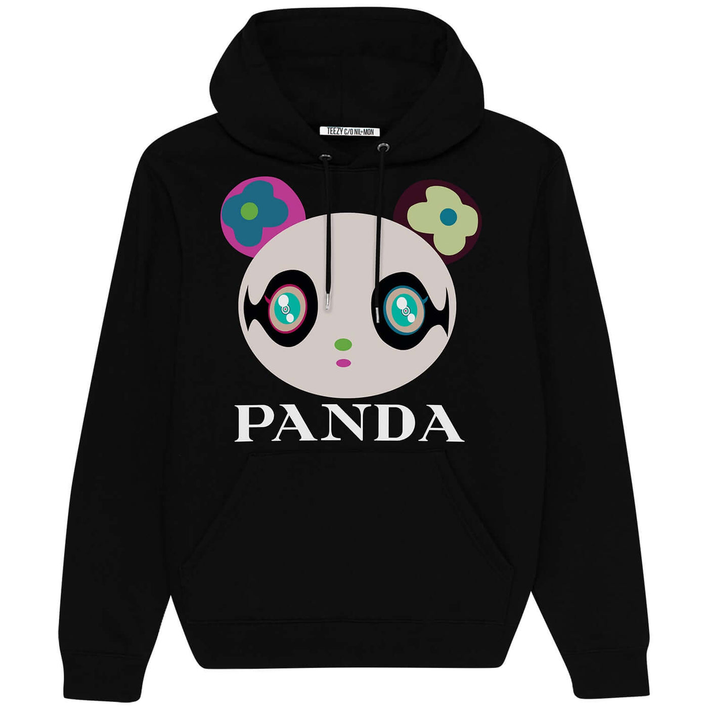 Hoodie "TZ Panda" - black