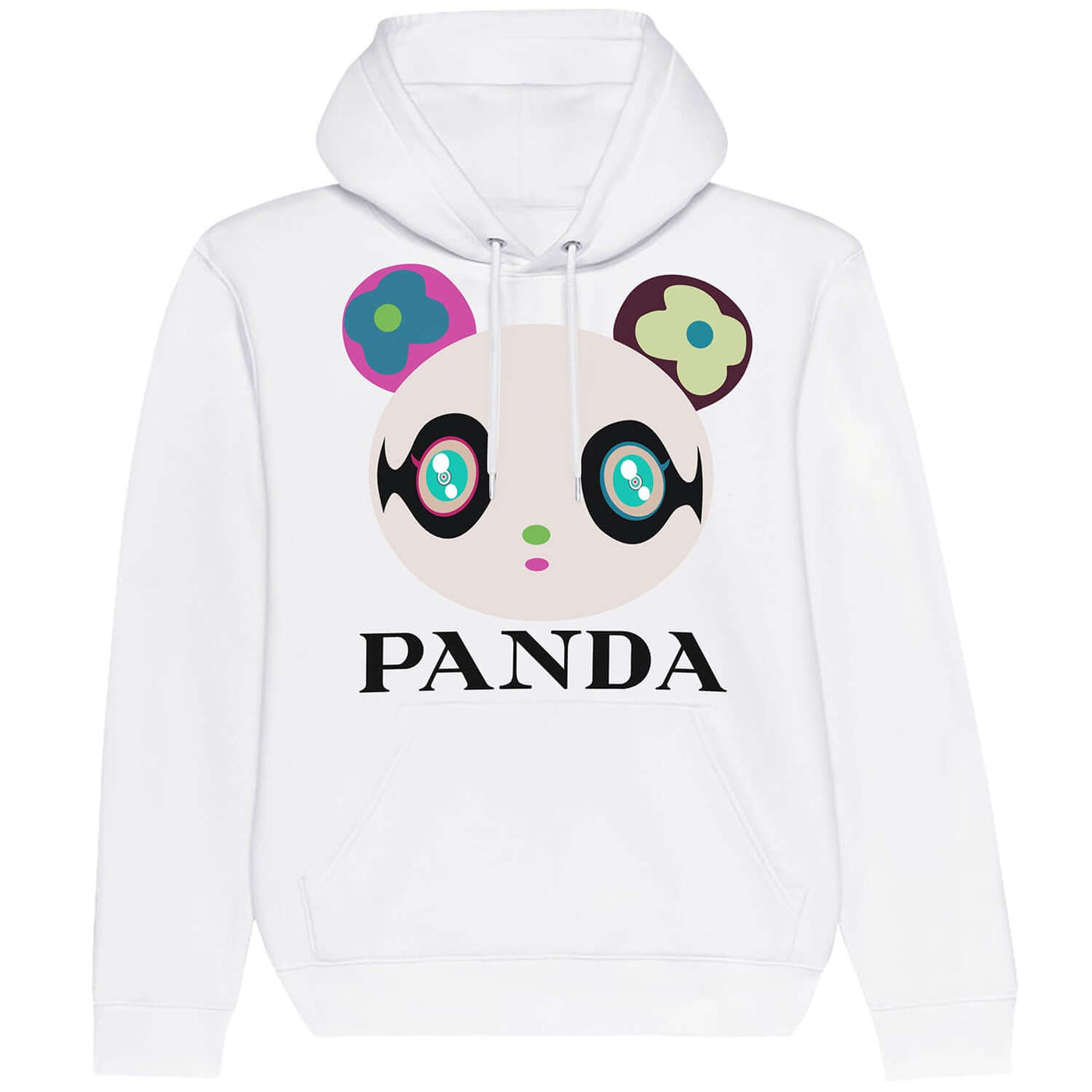 Hoodie "TZ Panda" - white