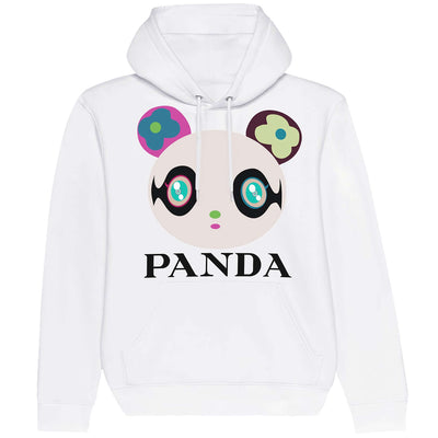 Hoodie "TZ Panda" - white
