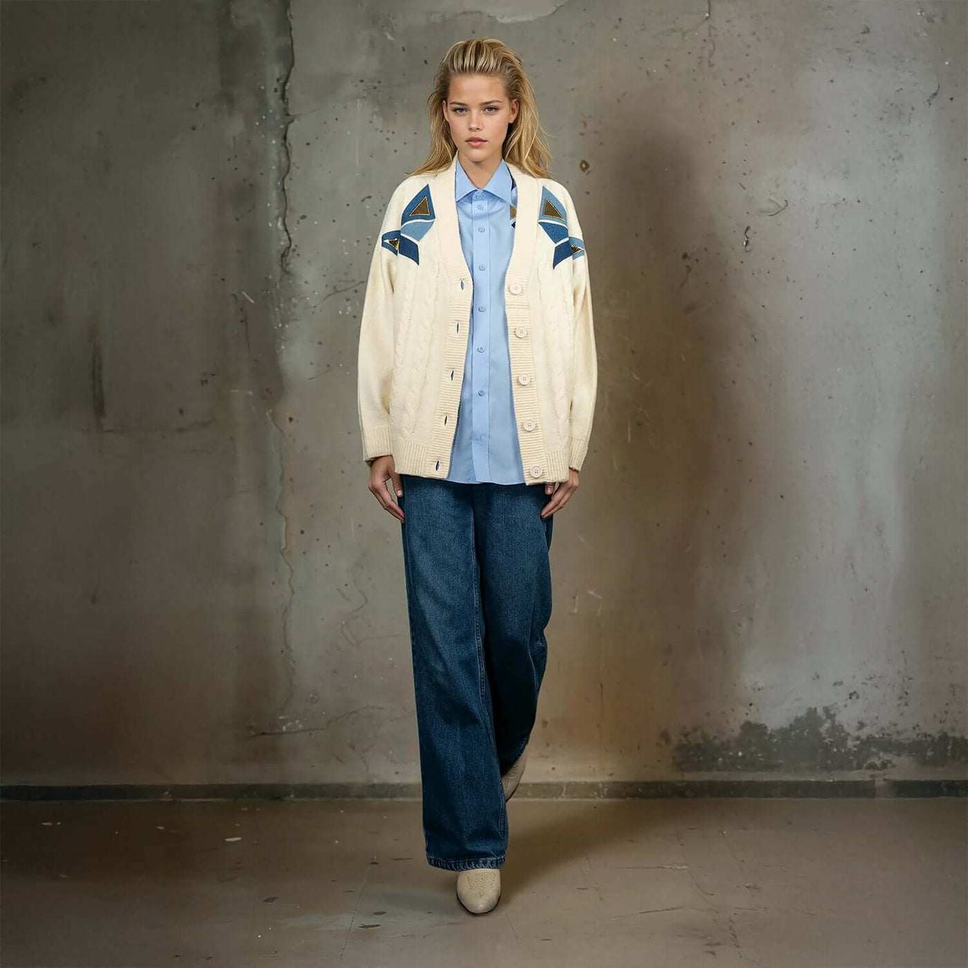 Knit Cardigan "Butterfly"
