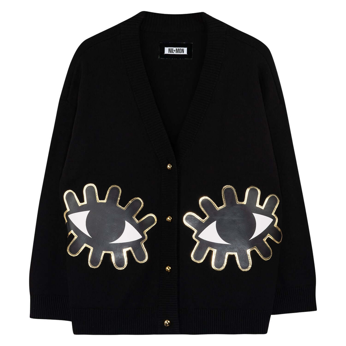 Knit Cardigan "Golden Eye"