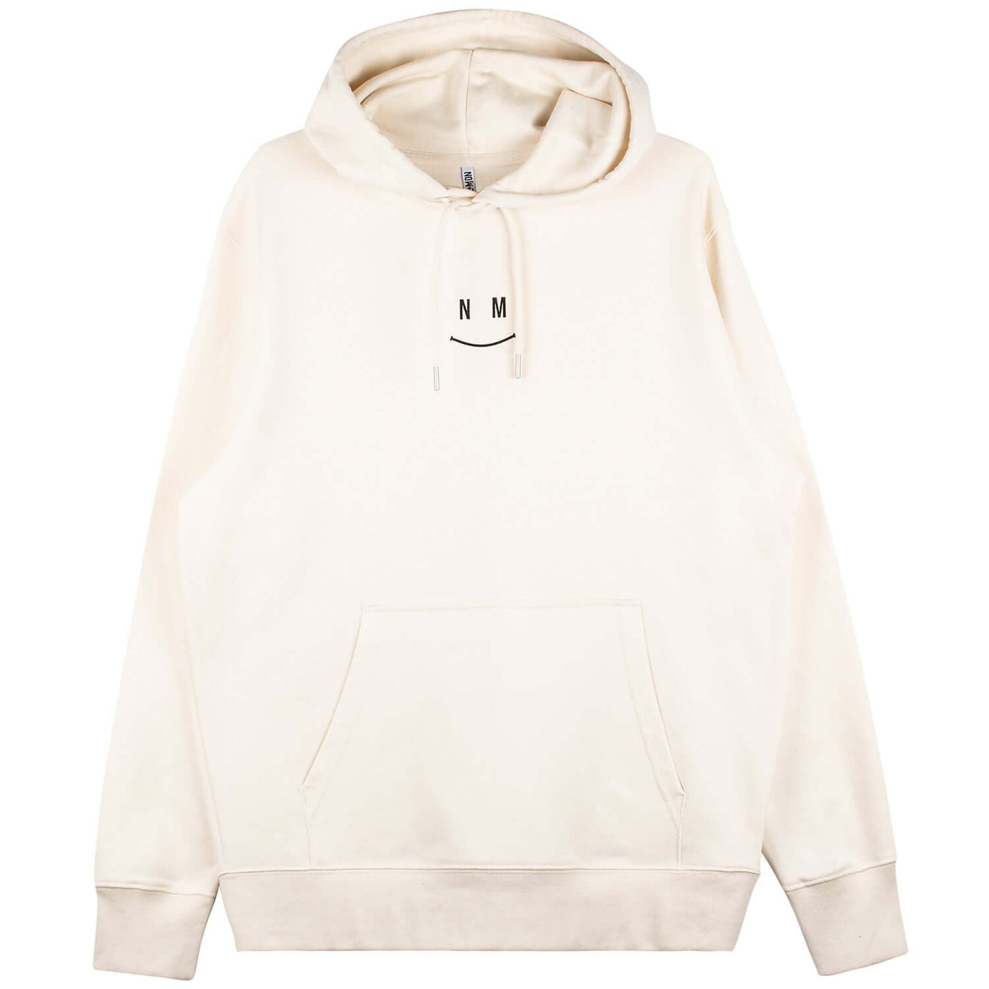 Oversize Hoodie "Love" - creme (Front)