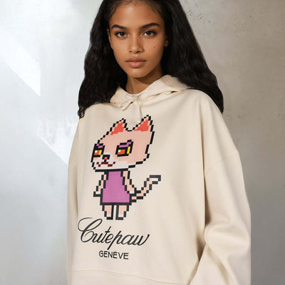 Oversize Hoodie "TZ Cute Paw"