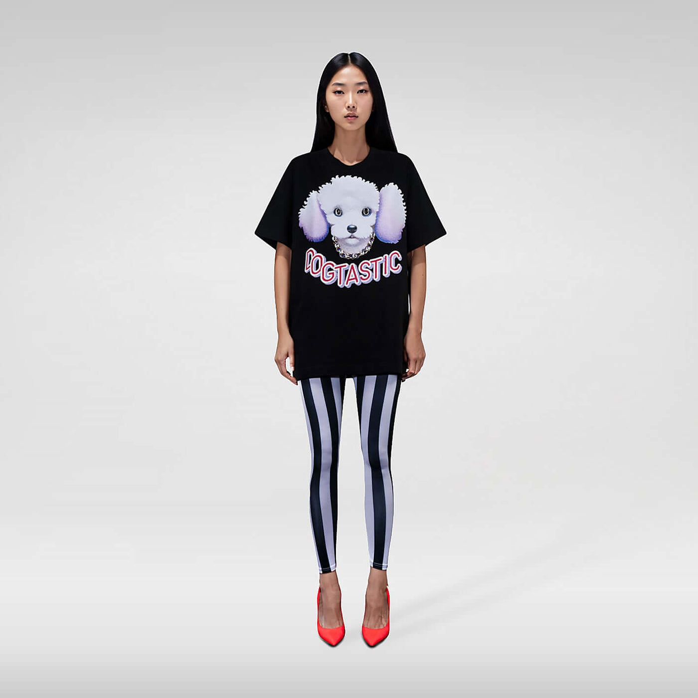 NIL+MON Oversize Tee "Dogtastic"