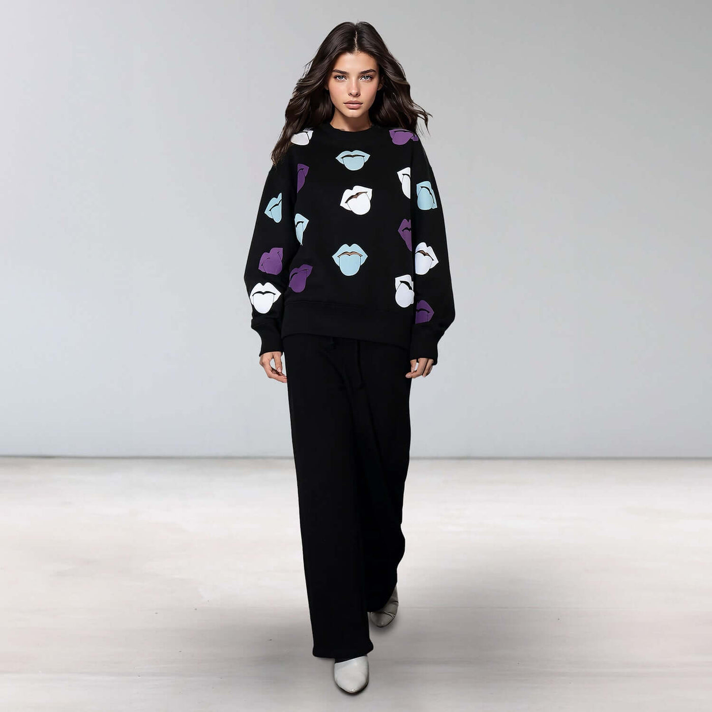 NIL+MON Oversize Sweat "Rock"