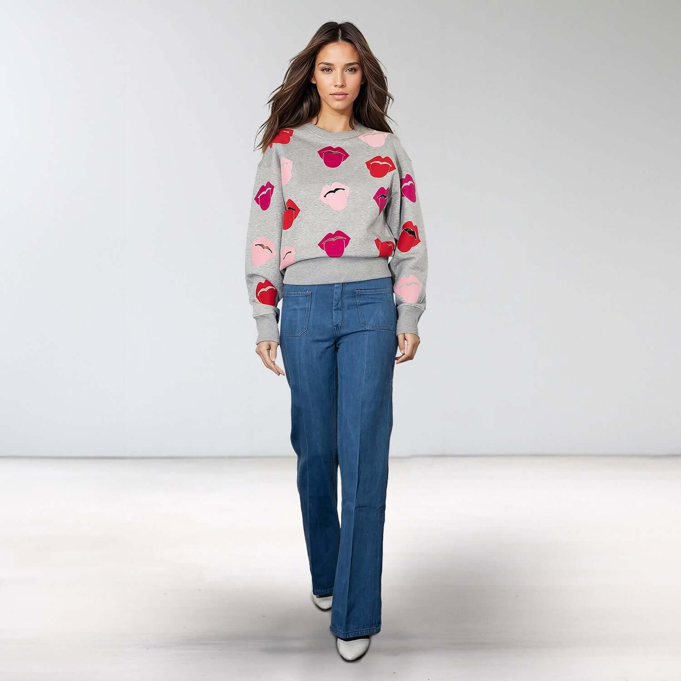 NIL+MON Oversize Sweat "Rock"