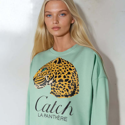 Oversize Sweat "TZ Panthere"