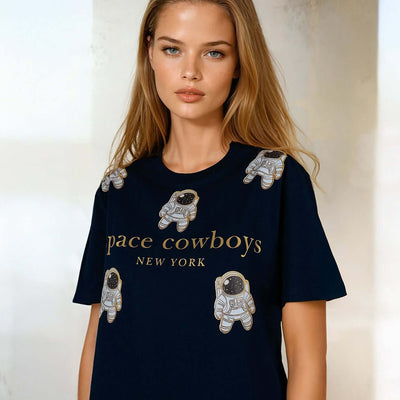 Oversize Tee "TZ Space Cowboys"