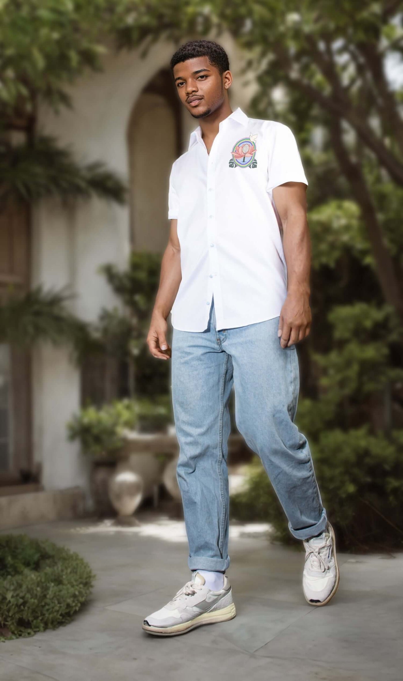 NIL+MON Shirt "Dove"