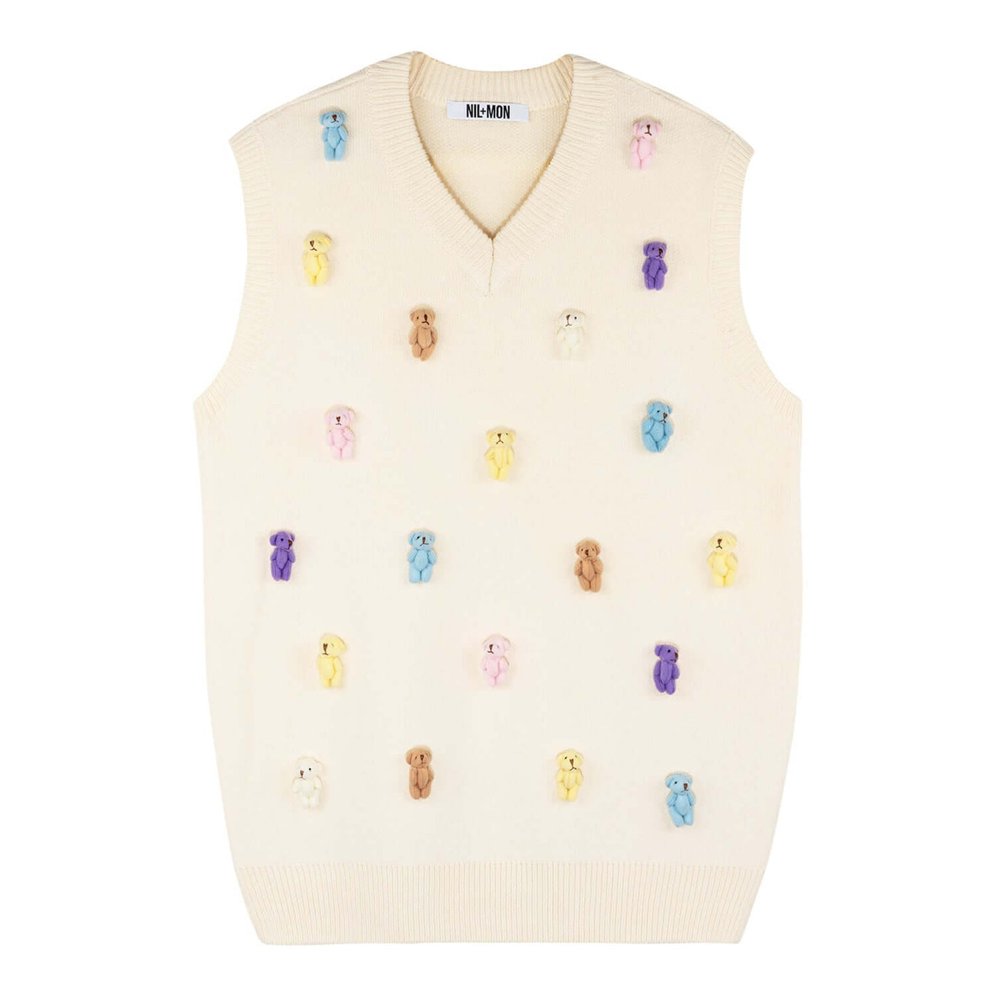 Sweater Vest "Pastel Bears"