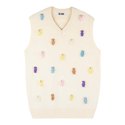 Sweater Vest "Pastel Bears"