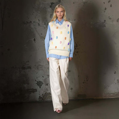 Sweater Vest "Pastel Bears"