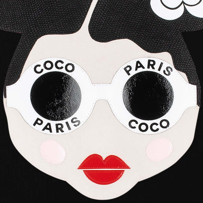 Sweatshirt "Coco" - black (Detail)