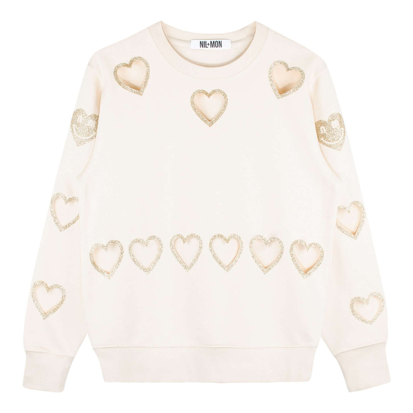 NIL+MON Sweatshirt "Flying Hearts"