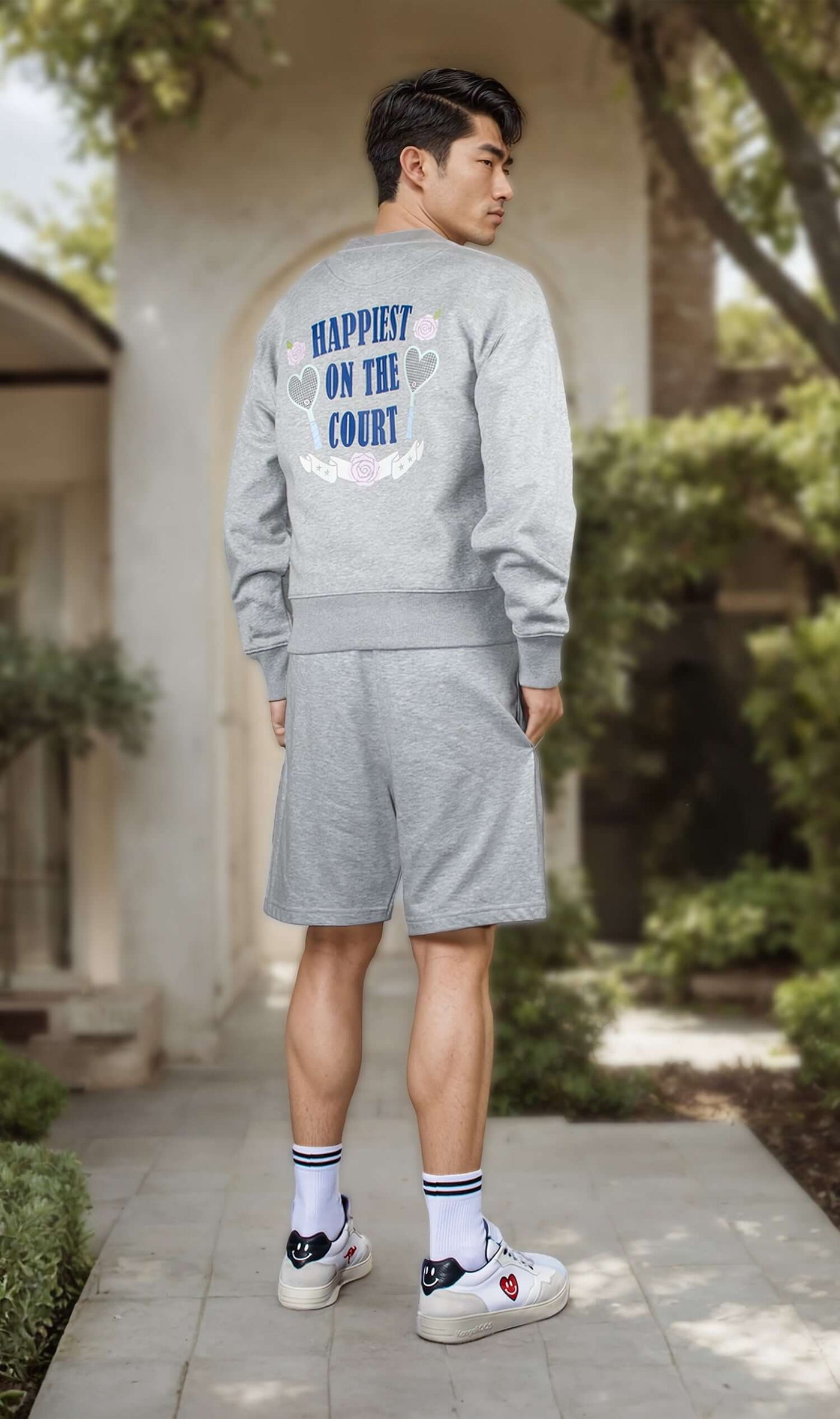 NIL+MON Sweatshirt "Happiest"