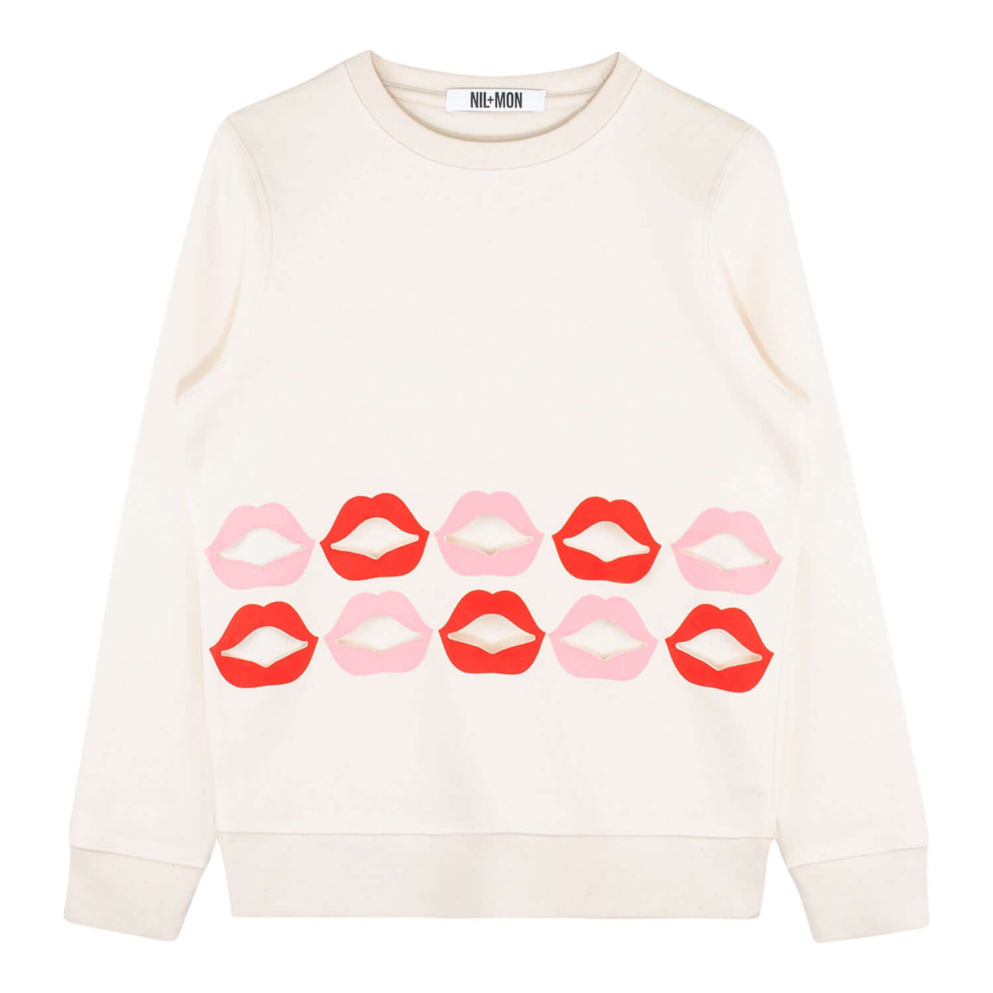 NIL+MON Sweatshirt "Lovely Lips"