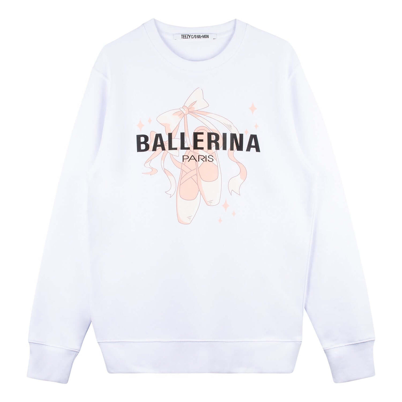 Sweatshirt "TZ Ballet" - white