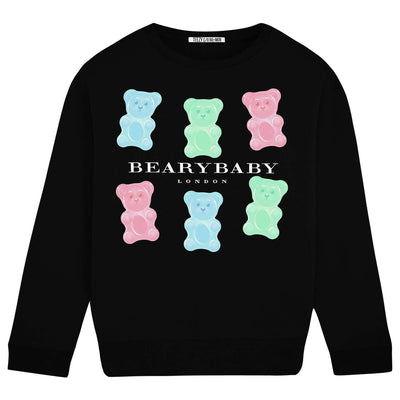 Sweatshirt "TZ Beary" - black