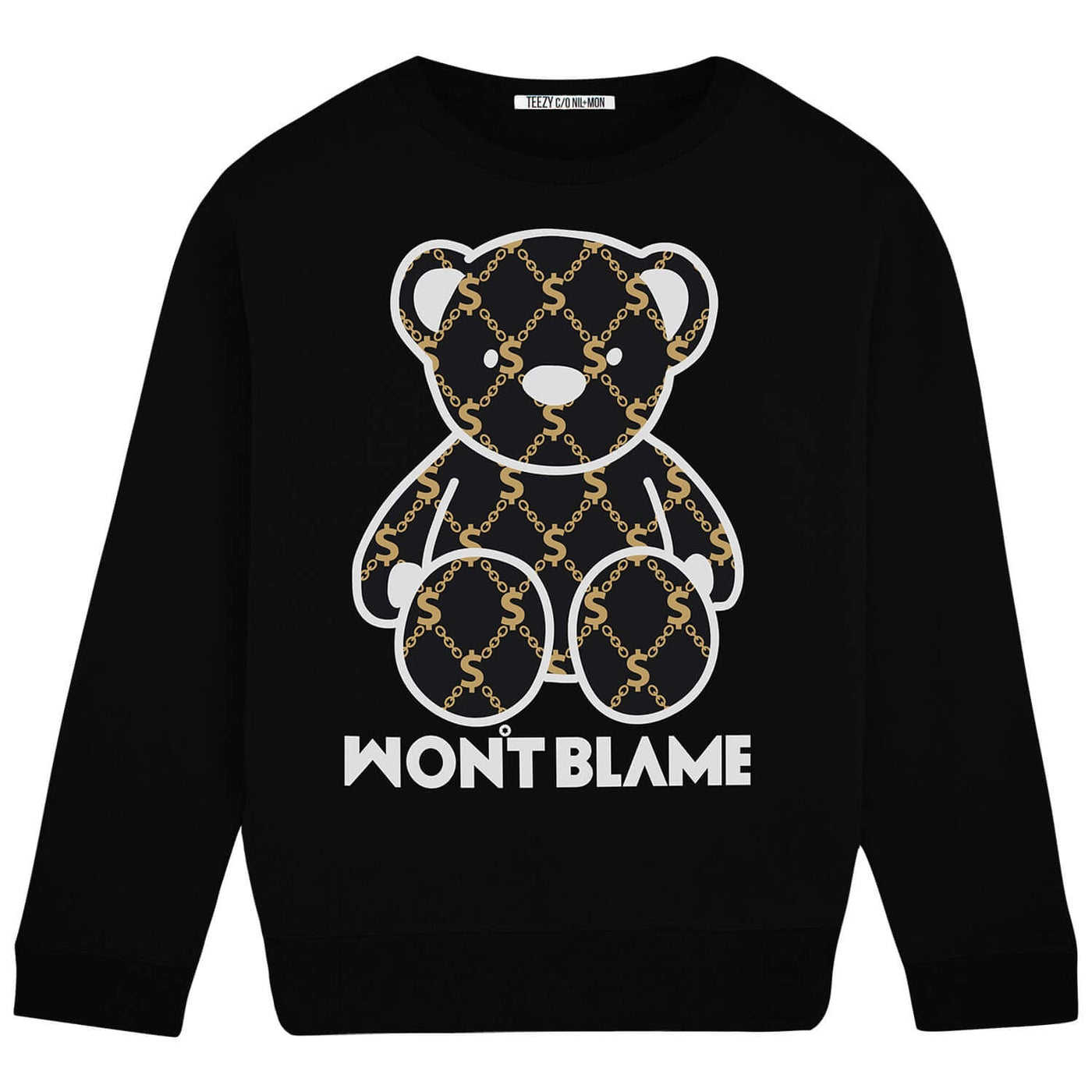 Sweatshirt "TZ Blame" - black