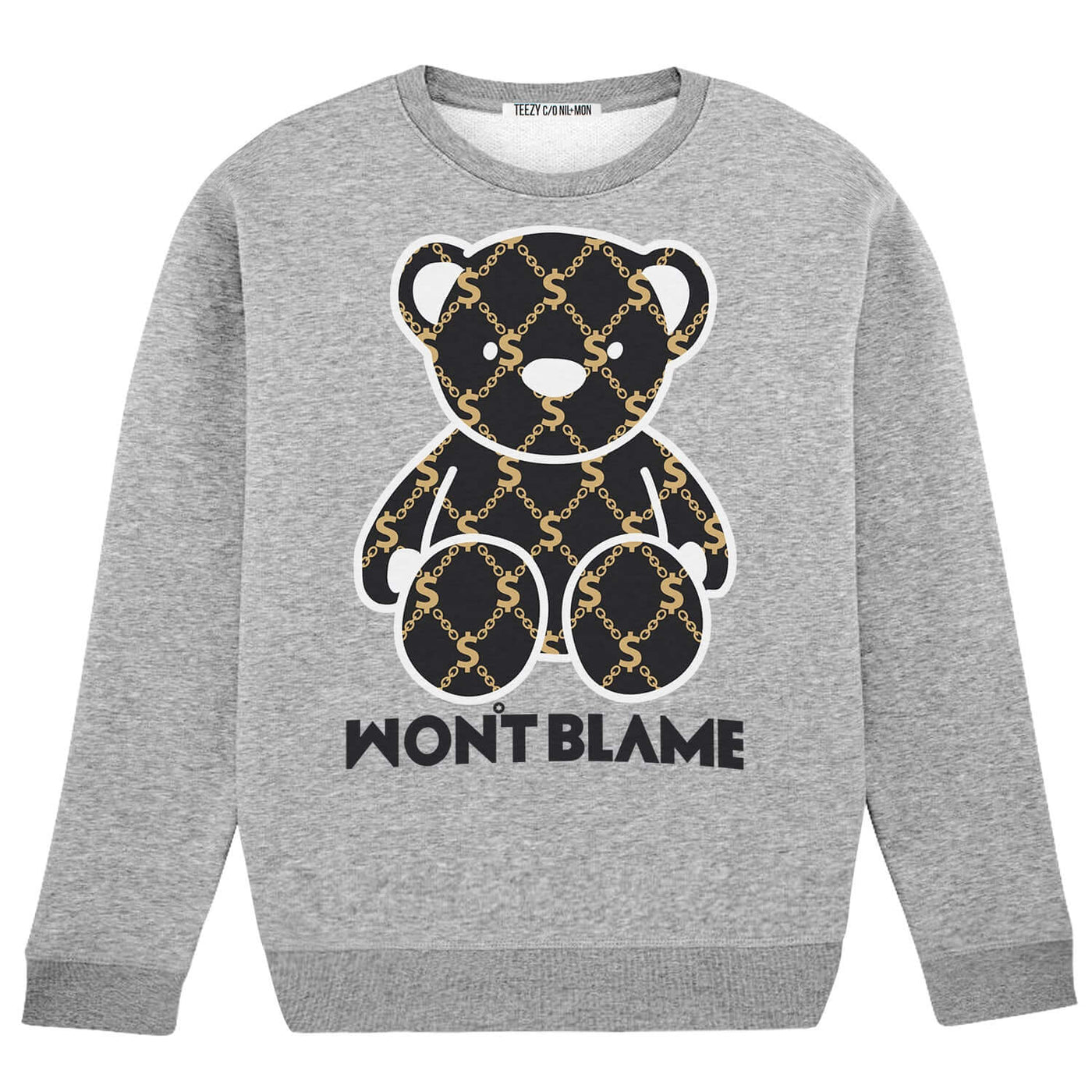 Sweatshirt "TZ Blame" - heather grey