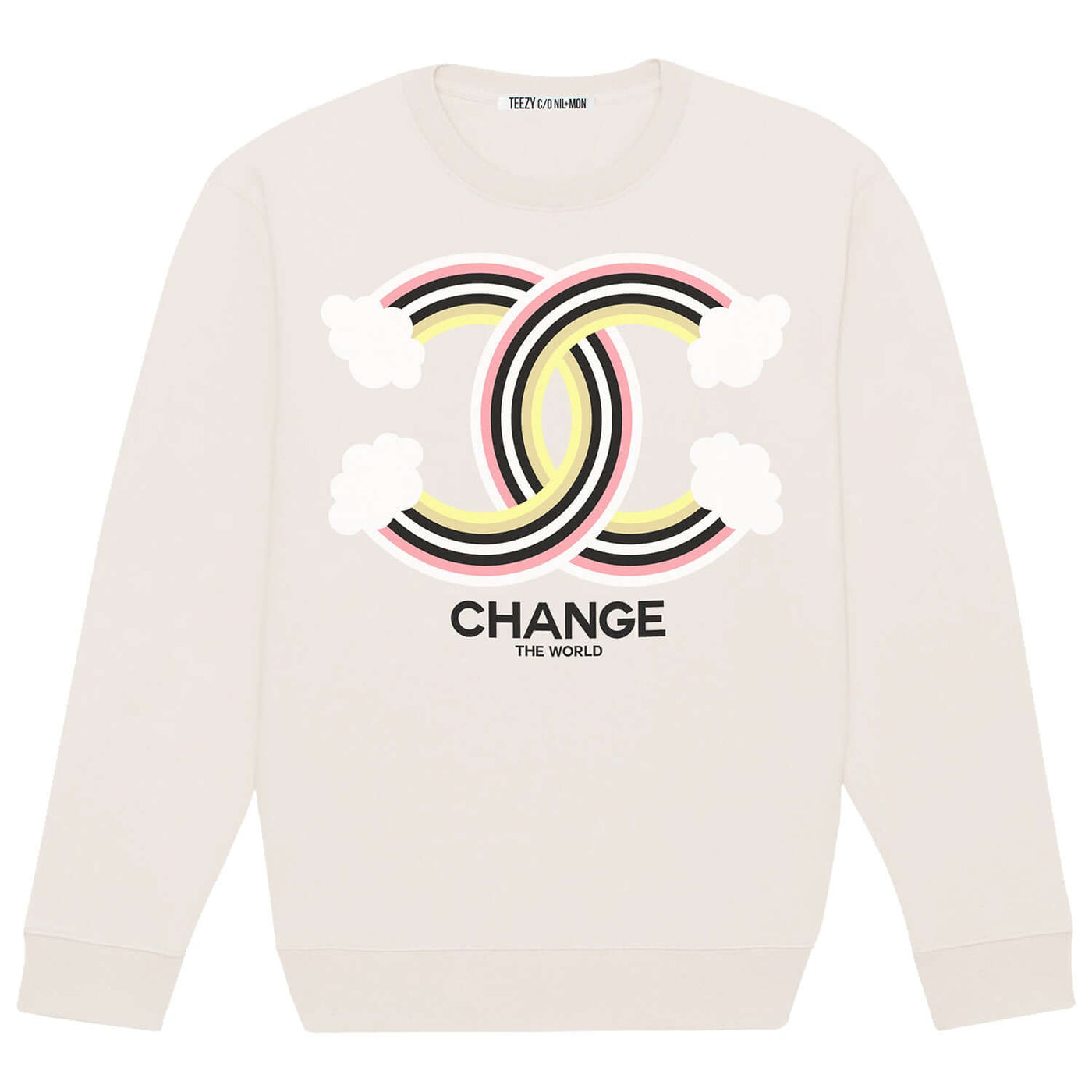 Sweatshirt "TZ Change TW" - creme