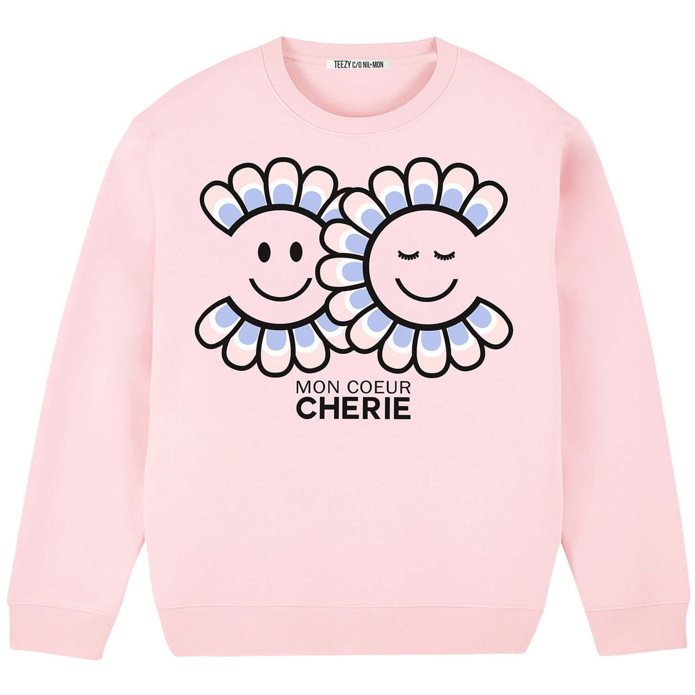 NIL+MON Sweatshirt "TZ Coeur"