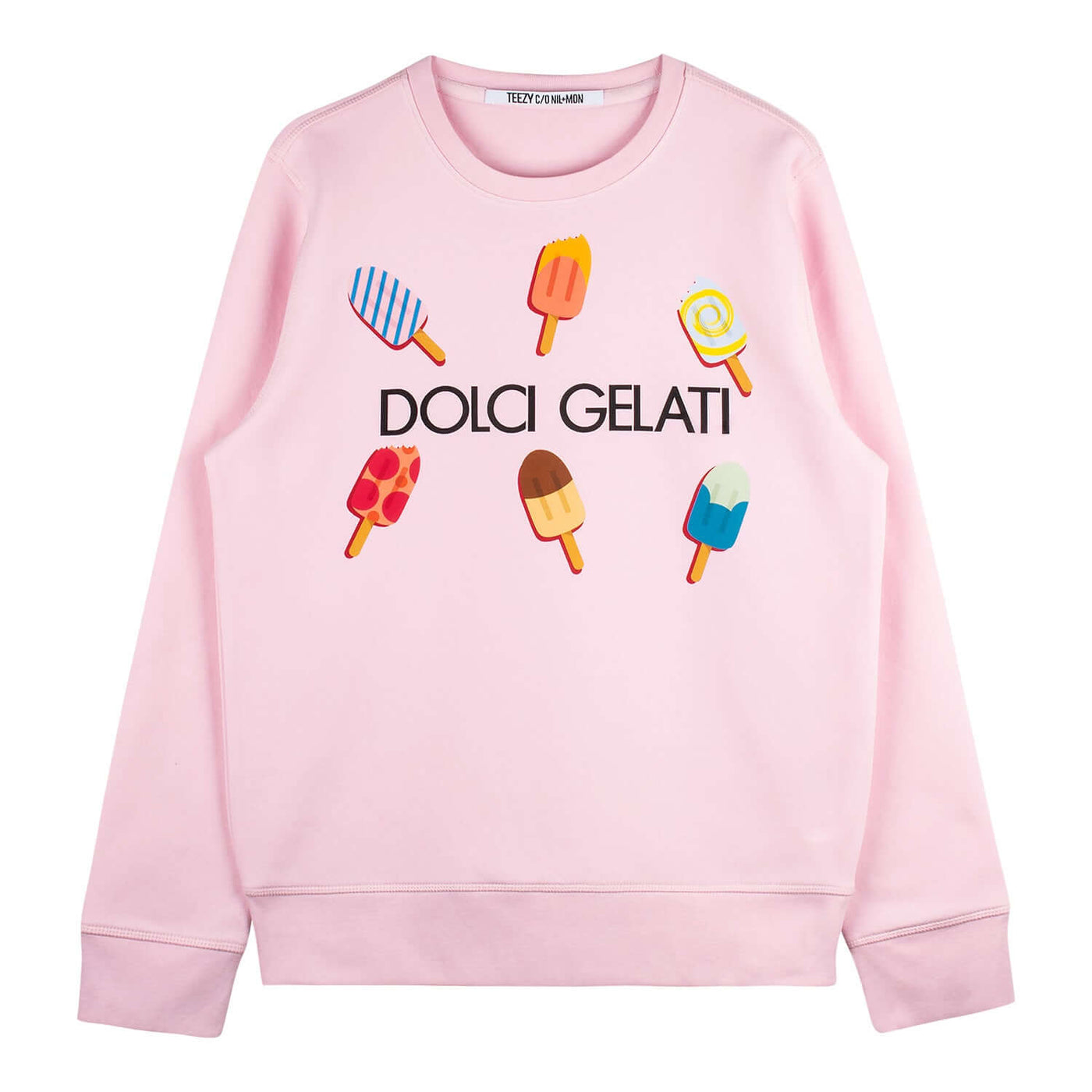 Sweatshirt "TZ Gelati" - light pink