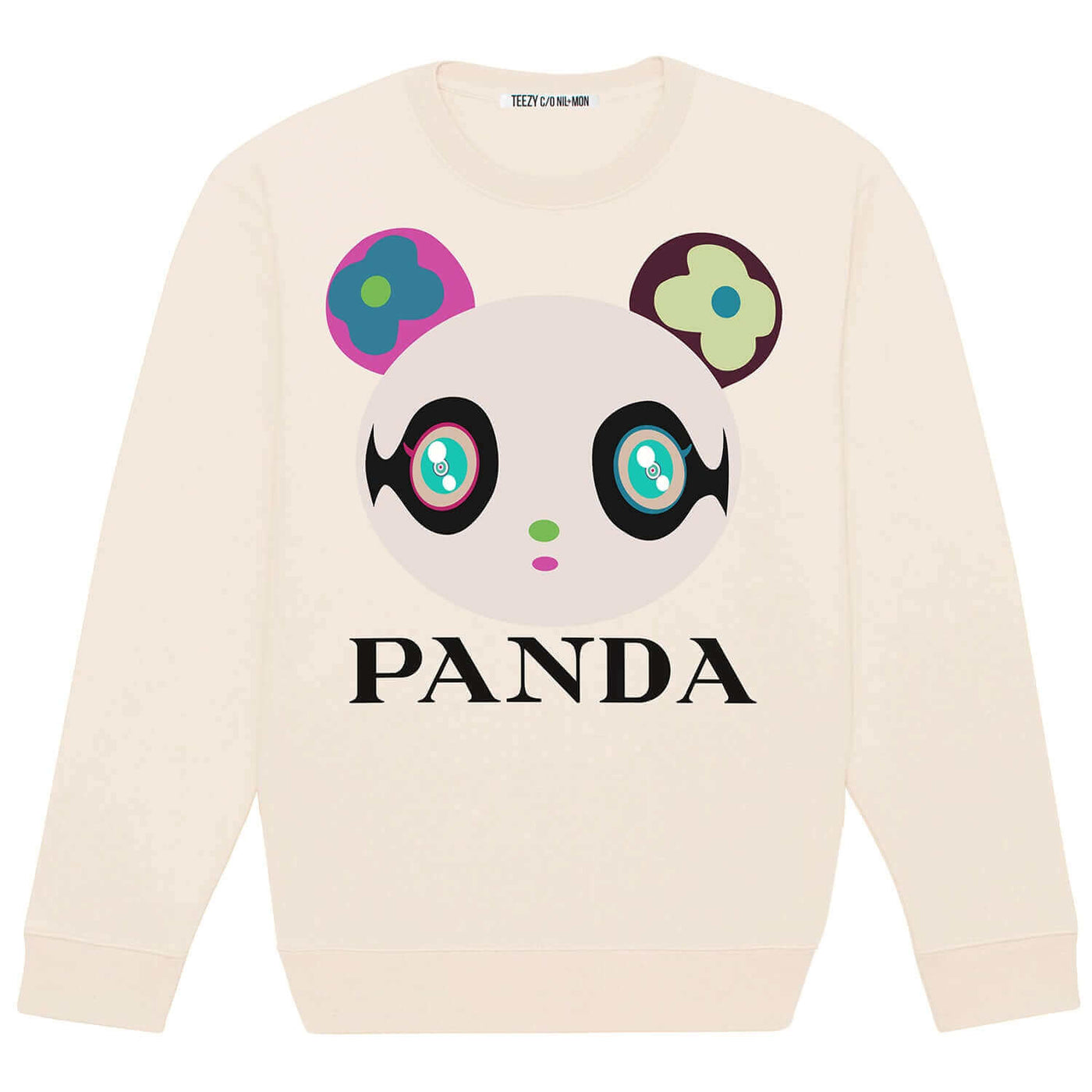 Sweatshirt "TZ Panda" - creme