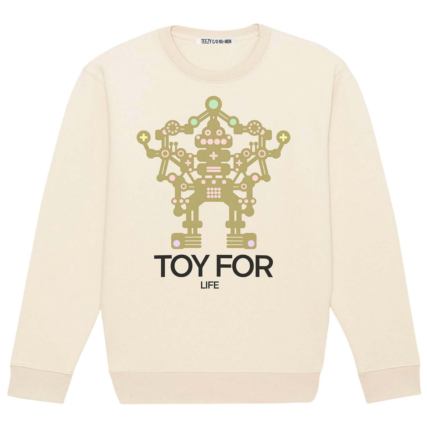 Sweatshirt "TZ Toy" - creme