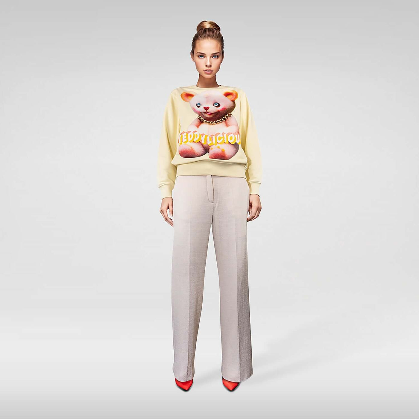 NIL+MON Sweatshirt "Teddylicious"