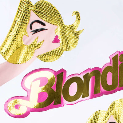 T-Shirt "Blondie Girl" - white (Detail)
