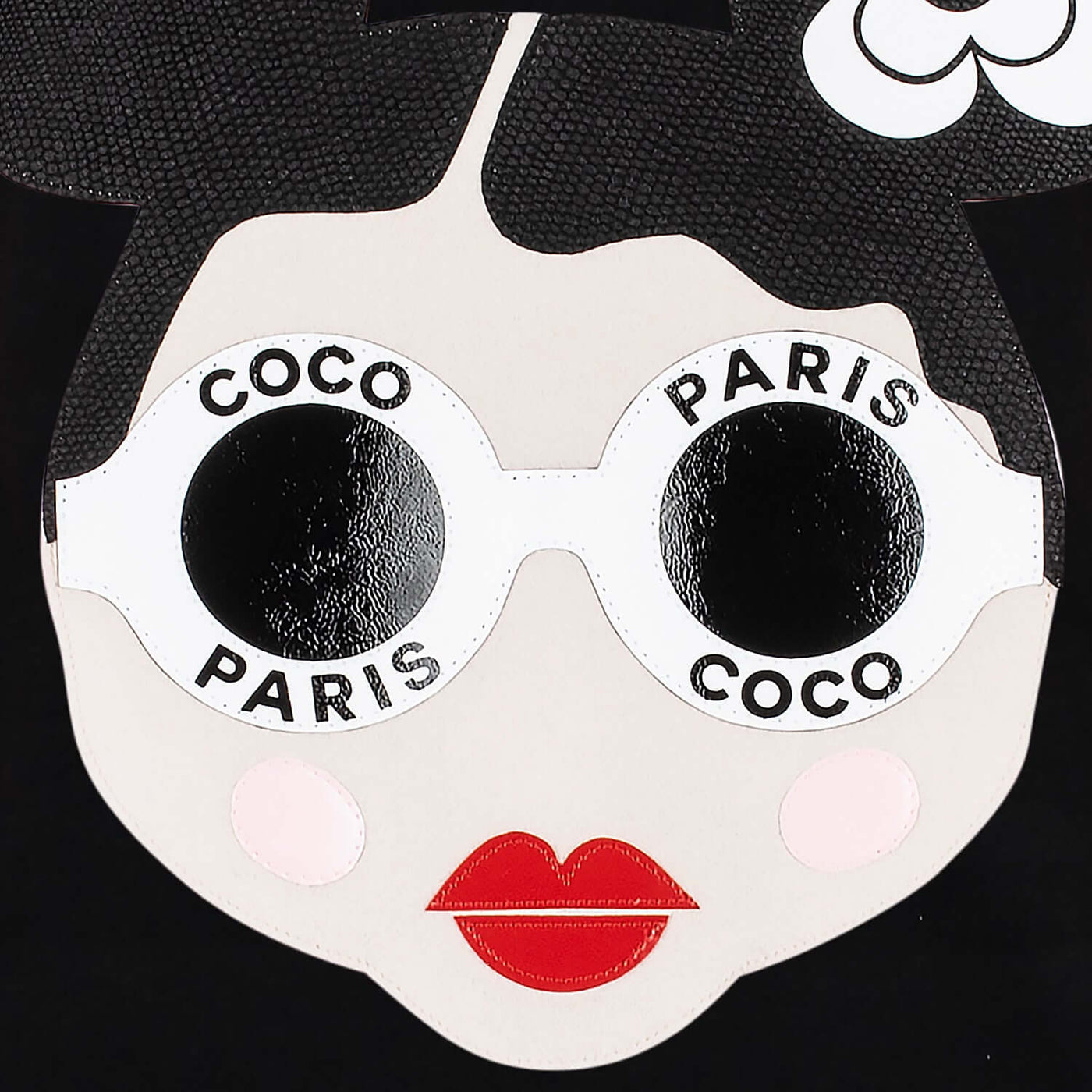 T-Shirt "Coco" - black (Detail)
