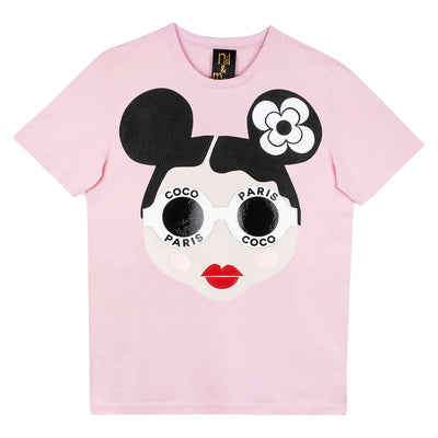 T-Shirt "Coco" - light pink