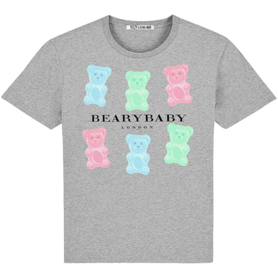 T-Shirt "TZ Beary" - heather grey