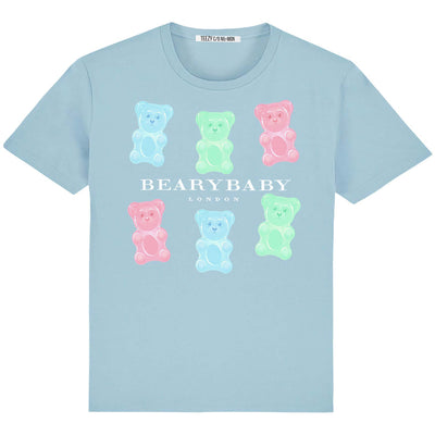 T-Shirt "TZ Beary" - light blue
